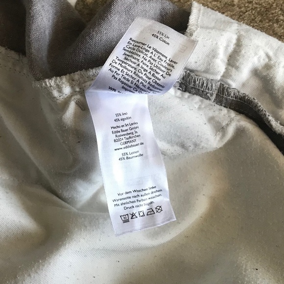 Eddie Bauer Linen Shorts (2) - Picture 11 of 11